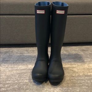 Hunter tall adjustable rain boots